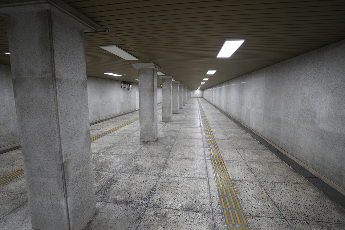 창원시 중앙동 지하도